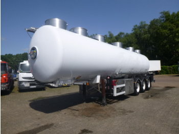 Semiremorcă cisternă pentru transport de produselor alimentare Magyar Food tank inox 28.5 m3 / 4 comp + pump: Foto 1