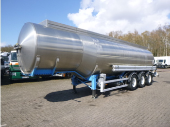 Semiremorcă cisternă pentru transport de combustibili Magyar Fuel tank inox 37.5 m3 / 7 comp: Foto 1