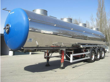 Semiremorcă cisternă pentru transport de laptelui Magyar S39SD1 / 4 KAMMERN: Foto 1