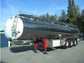 Semiremorcă cisternă pentru transport de laptelui Magyar SR34BT / 3 KAMMERN: Foto 1