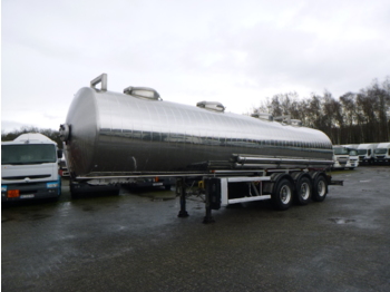Semiremorcă cisternă pentru transport de produse chimice Maisonneuve Chemical tank inox 30 m3 / 1 comp: Foto 1