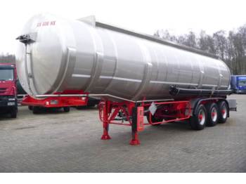 Semiremorcă cisternă pentru transport de combustibili Maisonneuve Fuel tank inox 39.2 m3 / 6 comp.: Foto 1