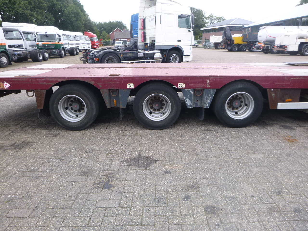 Semiremorcă transport agabaritic Nooteboom 3-axle semi-lowbed trailer extendable 14.5 m + ramps: Foto 11