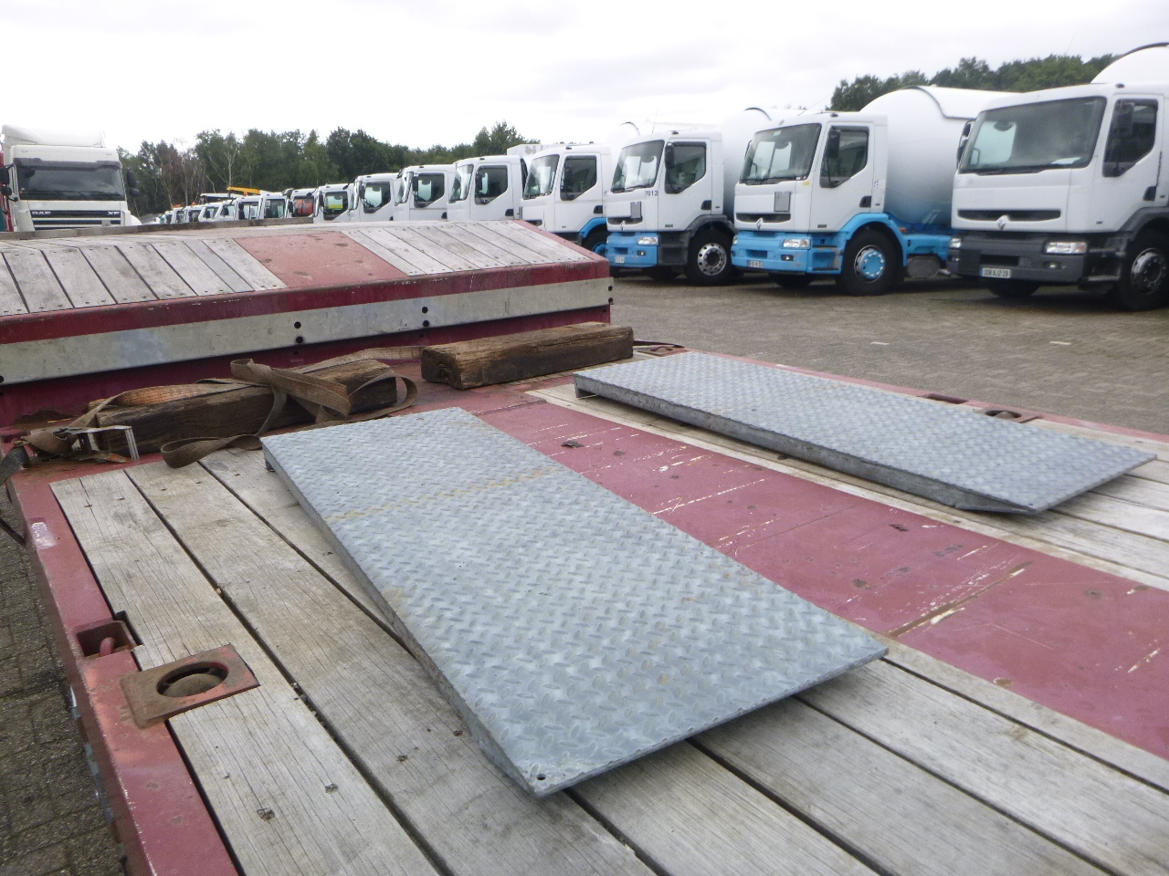 Semiremorcă transport agabaritic Nooteboom 3-axle semi-lowbed trailer extendable 14.5 m + ramps: Foto 10