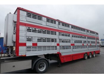 Semiremorcă transport animale Pezzaioli SBA31/U, 2 Stock , Viehtransporter  , Tränkeranlage,: Foto 1