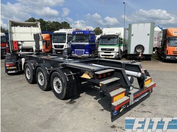 Semiremorcă transport containere/ Swap body Renders-has Renders EURO 750 - 20/30 FT ADR FL/AT cont chassis - keuring 30-05-2023: Foto 1