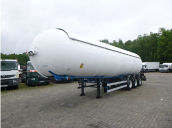 Semiremorcă cisternă pentru transport de gazelor Robine Gas tank steel 50.5 m3: Foto 1