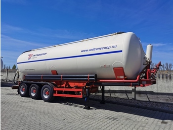Semiremorcă cisternă pentru transport de produselor alimentare SPITZER SK2745CAL - 45 m3 tipper silo: Foto 1