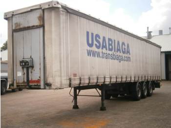 Semiremorcă prelată Samro Curtain box trailer 88.5 m3 / 36500 kg: Foto 1