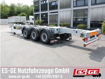 Semiremorcă transport containere/ Swap body nou Schmitz Cargobull 3-Achs-Containerchassis: Foto 1