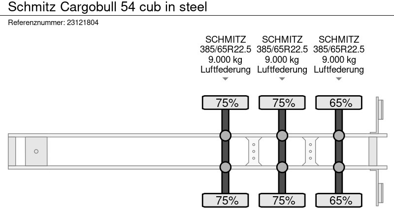 Leasing de Schmitz Cargobull 54 cub in steel Schmitz Cargobull 54 cub in steel: Foto 13
