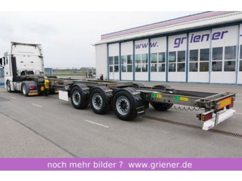 Semiremorcă transport containere/ Swap body Schmitz Cargobull SCF 24  20/30/40/45/2x 20 fuss SLIDER TOP !!!!!!: Foto 1