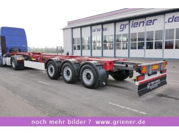 Semiremorcă transport containere/ Swap body Schmitz Cargobull SCF 24  20/40/2x 20 fuss LIFTACHSE mehrfach !: Foto 1