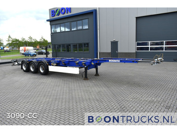 Semiremorcă transport containere/ Swap body Schmitz Cargobull SCF 24 G | 2x20-30-40-45ft HC * 2x EXTENDABLE * NL TRAILER * APK 12-2024: Foto 4