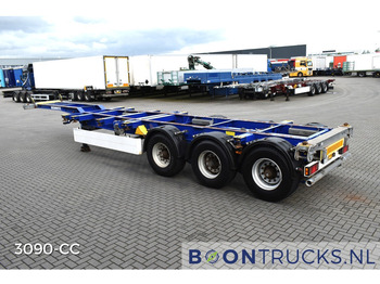 Semiremorcă transport containere/ Swap body Schmitz Cargobull SCF 24 G | 2x20-30-40-45ft HC * 2x EXTENDABLE * NL TRAILER * APK 12-2024: Foto 3