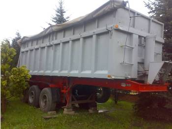 Hendricks 3 Achser Kippauflieger blatt Stahl - Semiremorcă basculantă