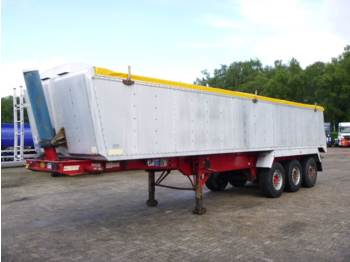 Weightlifter Tipper trailer alu / steel 30 m3 + tarpaulin - Semiremorcă basculantă
