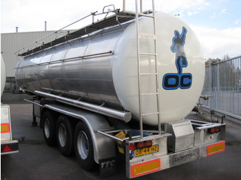 Dijkstra 31.000 L., FOOD TANK (MILK, WATER, JUICE, OILS) - Semiremorcă cisternă