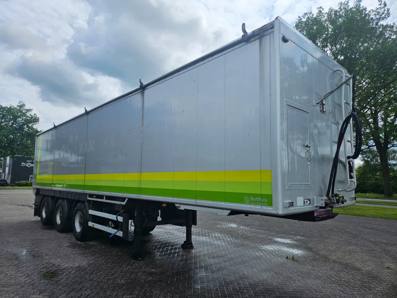 Semiremorcă cu podea culisantă Bulthuis TAWA 09 | Vloeistofdicht | MB Axles | 2 x Steering | Cargo Floor