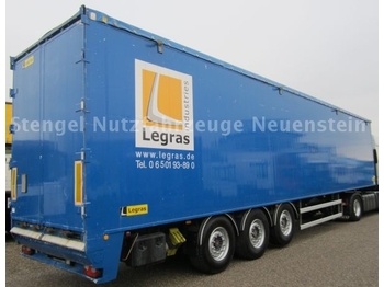  Legras 3-Achs Auflieger Schubboden 93m³Liftachse - Semiremorcă furgon