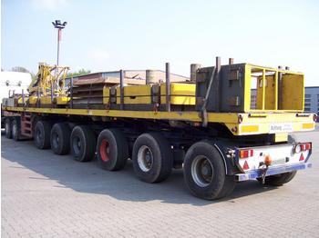 ES-GE Germany 85.000kg complete, 6 axle - Semiremorcă platformă