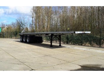 TMH - 3-50 Flatbed trailer with 20 and 40" twistlocks - Semiremorcă platformă
