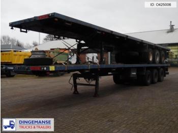 Traylona 3-axle platform trailer 59000KG / Extendable 21.5M - Semiremorcă platformă