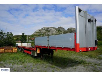  Tyllis Jumbo trailer with driving ramps - Semiremorcă platformă