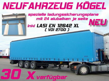 Kögel SNCO 24 / MAXX LASI EN 12642 XL / SAF mehrfach - Semiremorcă prelată