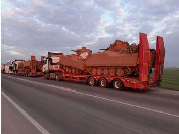 Semiremorcă transport agabaritic ALTINORDU PRODUCER SINCE 1973 , 3 AXLE LOWBED