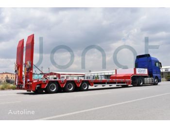 DONAT 3 axle Lowbed Semitrailer - Aspock - Semiremorcă transport agabaritic