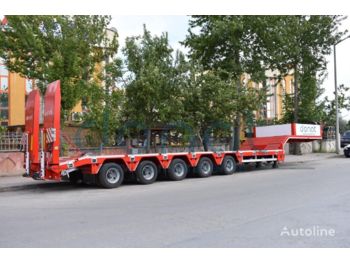 DONAT 5 Axle Lowbed - Extendable - ASPOCK - Semiremorcă transport agabaritic