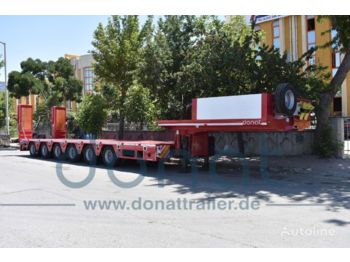 DONAT 6 axle Extendable Lowbed with Hydraulic Gooseneck - Semiremorcă transport agabaritic