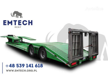 EMTECH NNC30  for rent - Semiremorcă transport agabaritic