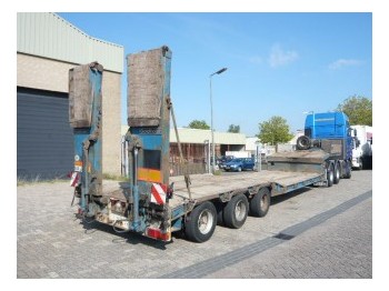 Goldhofer 3 axel low loader trailer - Semiremorcă transport agabaritic