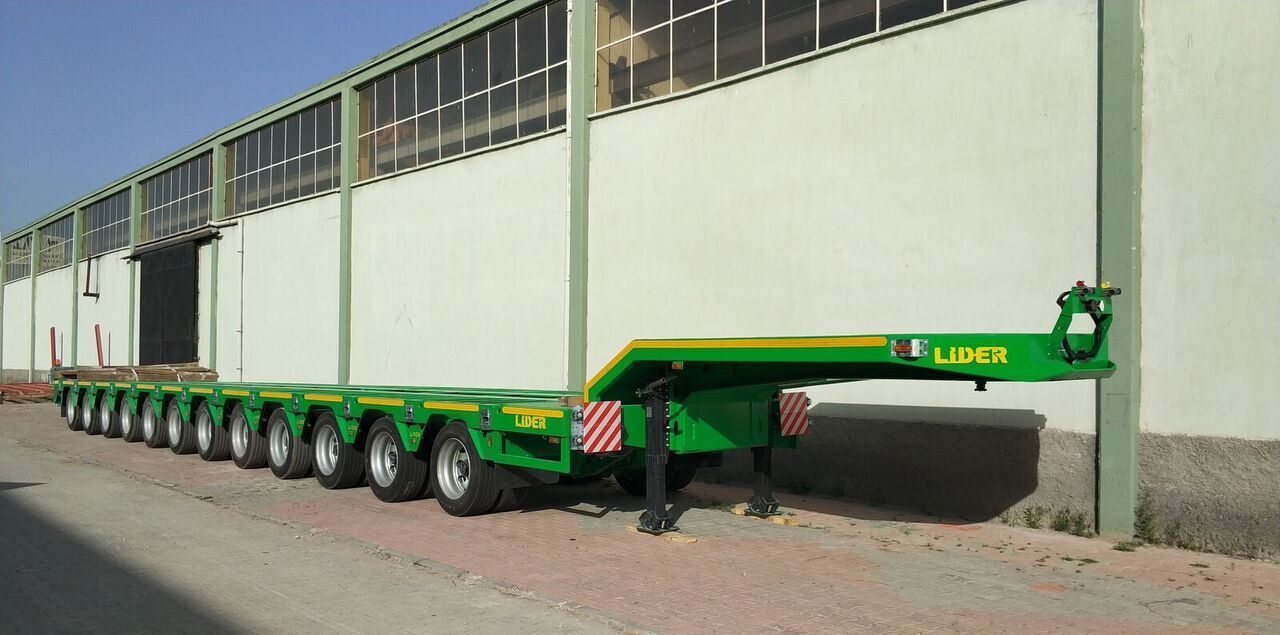Semiremorcă transport agabaritic LIDER 2022 Model 200 TONS CAPACITY New Productions Directly From Manufacture: Foto 9