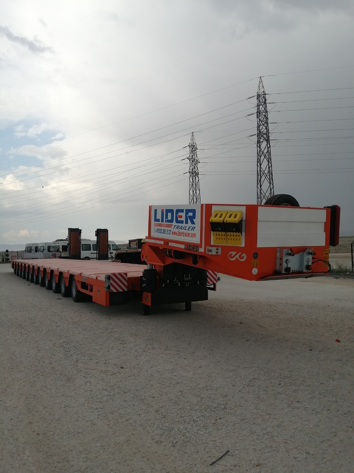 Semiremorcă transport agabaritic LIDER 2022 Model 200 TONS CAPACITY New Productions Directly From Manufacture: Foto 16