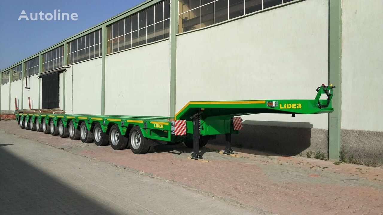 Semiremorcă transport agabaritic LIDER 2022 Model 200 TONS CAPACITY New Productions Directly From Manufacture: Foto 8