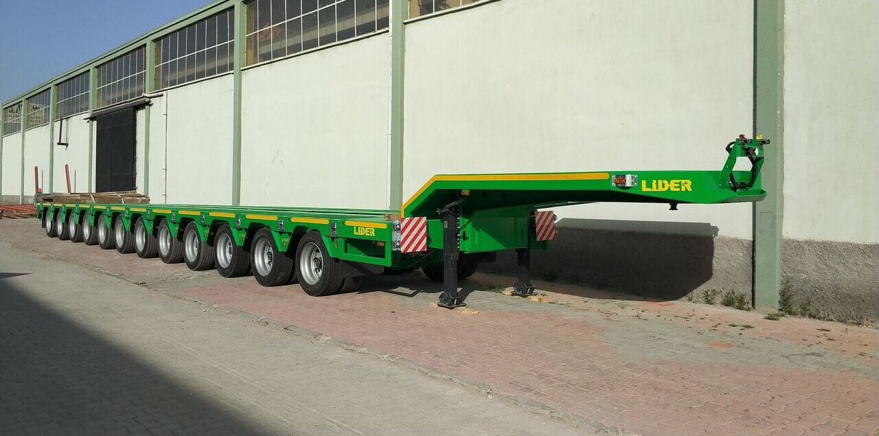 Semiremorcă transport agabaritic LIDER 2022 Model 200 TONS CAPACITY New Productions Directly From Manufacture: Foto 8