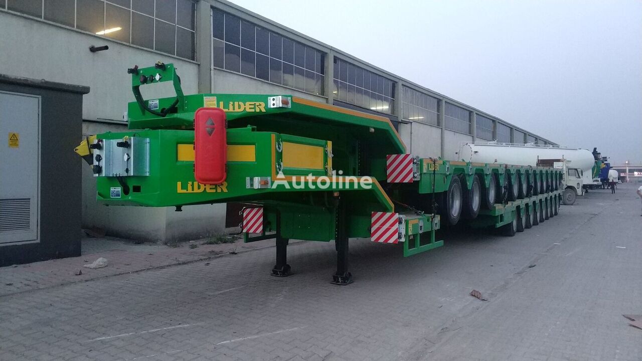Semiremorcă transport agabaritic LIDER 2022 Model 200 TONS CAPACITY New Productions Directly From Manufacture: Foto 12