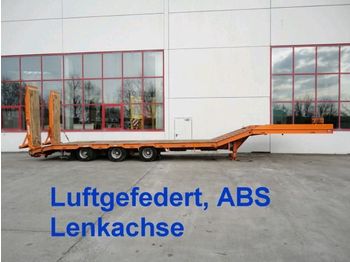 Möslein 3 Achs Satteltieflader komplett überfahrba - Semiremorcă transport agabaritic