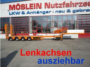 Möslein 4 Achs Satteltieflader, ausziehbar - Semiremorcă transport agabaritic