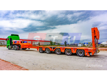 Semiremorcă transport agabaritic STU 5 AXLE EXTENDABLE LOWBED