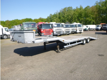 Veldhuizen Semi-lowbed trailer (light commercial) 10 m + winch + ramp - Semiremorcă transport agabaritic