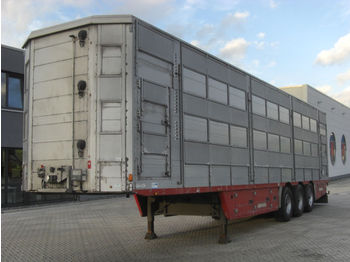 Pezzaioli SBA63U / 3 Achsen / BPW-Achsen / 3 Stock  - Semiremorcă transport animale