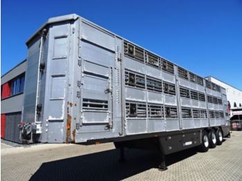 Pezzaioli SBA63 U/ 3 Stock !!! / LIFTACHSE/Hubdach  - Semiremorcă transport animale