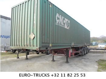  ASCA - 3-Achsen WITH CONTAINER 45 feet - Semiremorcă transport containere/ Swap body