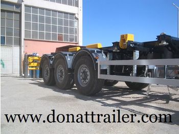 DONAT Container Chassis Semitrailer - Extendable - Semiremorcă transport containere/ Swap body