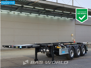 D-Tec VCC-01 3 axles 20-30ft ADR Liftachse - Semiremorcă transport containere/ Swap body