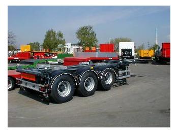 ES-GE 3-Achs-Containerchassis - multifunktional - Semiremorcă transport containere/ Swap body